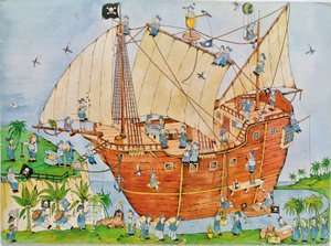Barco pirata de Christian Kaempf